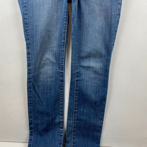 American Eagle Womens Jeans 32x29 Measured Super Stretch Skinny Blue - Picture 9 of 16